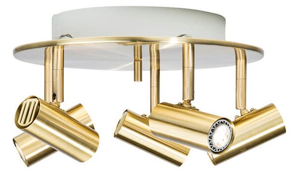 Belid - Cato 5-Spot Polished Brass LED Φωτο Ρυθμιζόμενο Belid