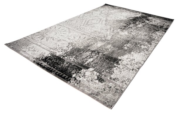 Χαλί (160x230) Polcarpet Damask 3572 Grey Black