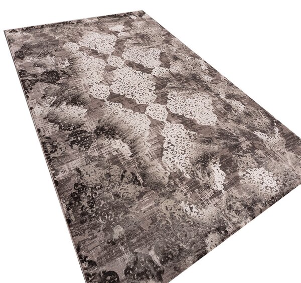Χαλί (200x290) Polcarpet Damask 9377 Grey Black