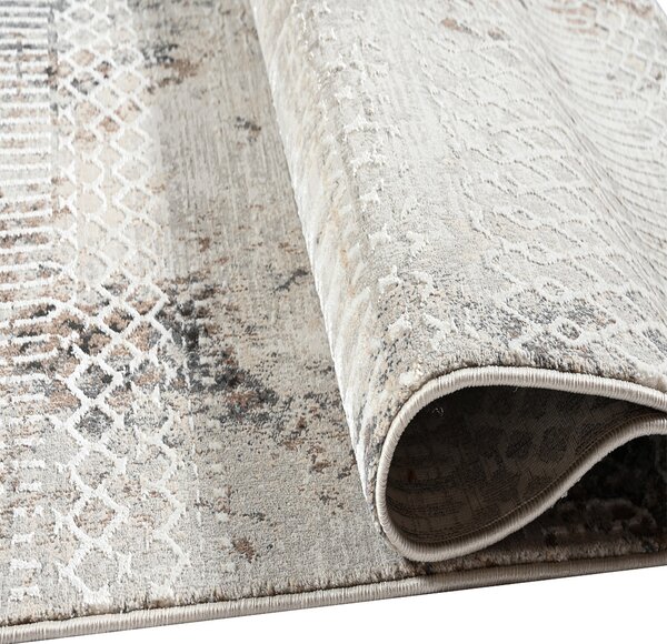 Χαλί (160x230) Polcarpet Quadro 9876 Cream Grey