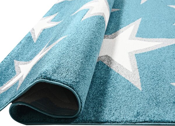 Παιδικό Χαλί (200x290) Polcarpet Star 1589 Turquoise