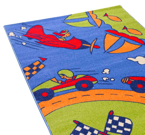 Παιδικό Χαλί (133x190) Polcarpet Star 646 Airplane