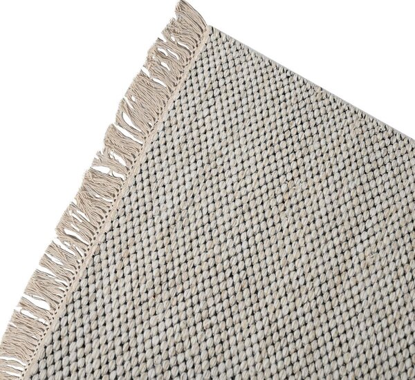 Χαλί (160x230) Polcarpet Wool Kilim 764 Cream Black