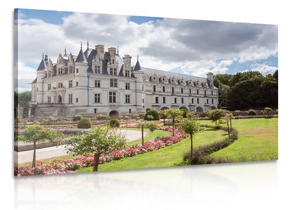 Πίνακας σε καμβά κάστρο Chenonceau