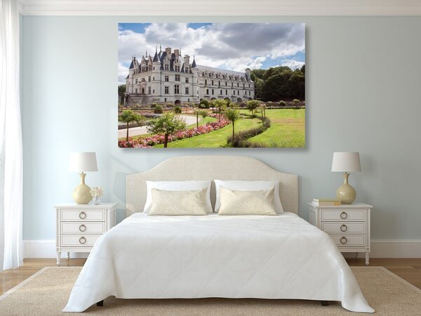 Πίνακας σε καμβά κάστρο Chenonceau