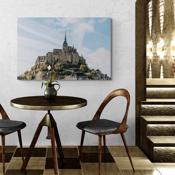 Πίνακας σε καμβά αβαείο Mont-Saint-Michel