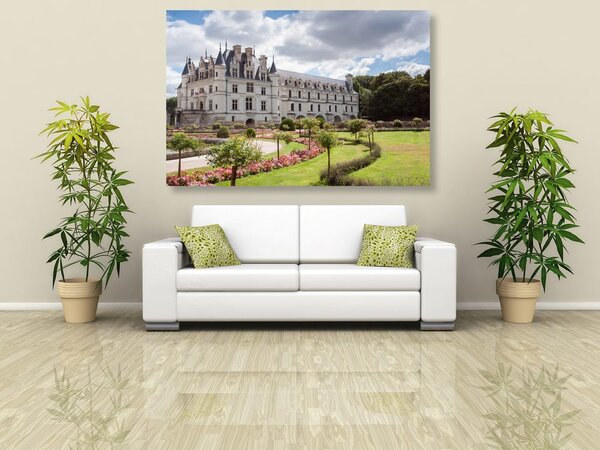 Πίνακας σε καμβά κάστρο Chenonceau
