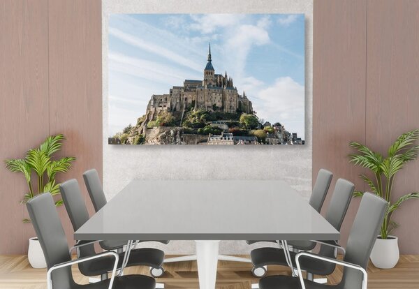Πίνακας σε καμβά αβαείο Mont-Saint-Michel