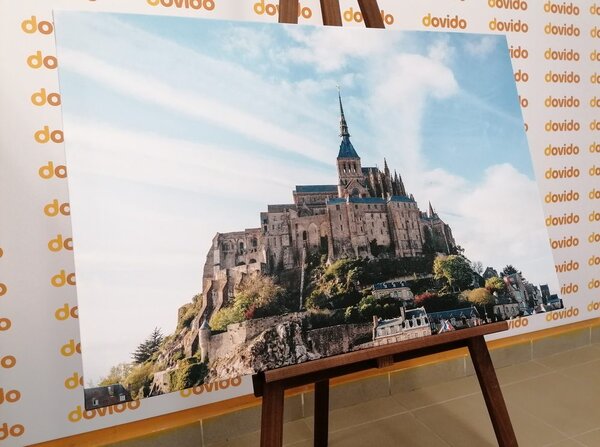 Πίνακας σε καμβά αβαείο Mont-Saint-Michel