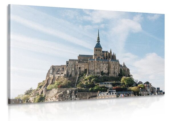 Πίνακας σε καμβά αβαείο Mont-Saint-Michel