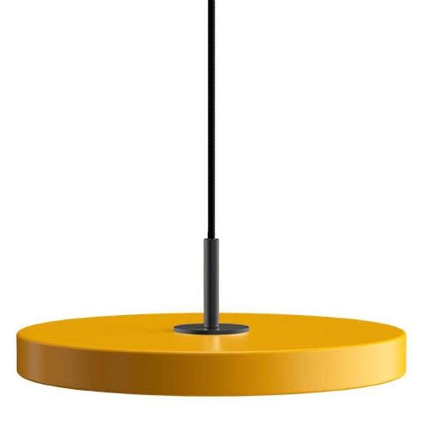 UMAGE - Asteria Mini Κρεμαστό φωτιστικό Saffron Yellow/Black Top UMAGE