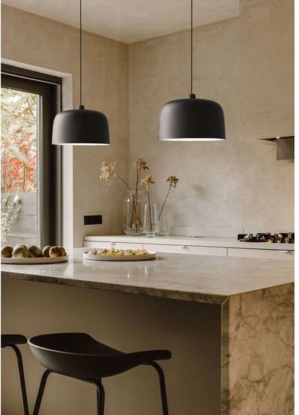 Luceplan - Zile Κρεμαστό φωτιστικό Ø40 Matt Black Luceplan