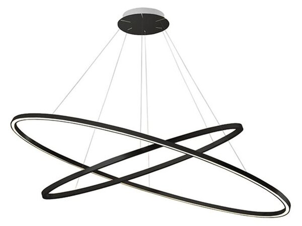 Nemo Lighting - Ellisse Double Pendant Black Nemo Lighting