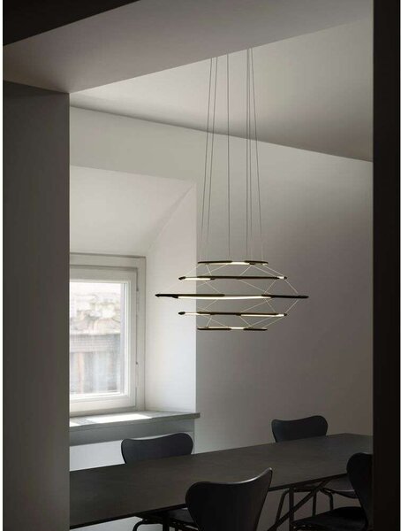 Nemo Lighting - Drop 5 Κρεμαστό φωτιστικό Σατέν χρυσό Nemo Lighting