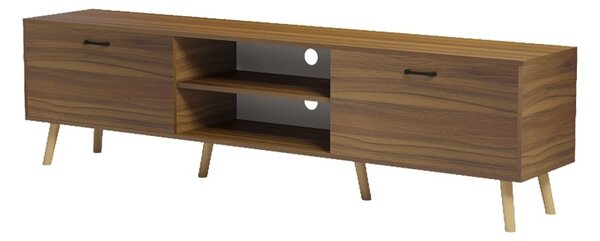 Έπιπλο τηλεόρασης, Gorna, Pako, Καρυδί 180x35x48.6 cm