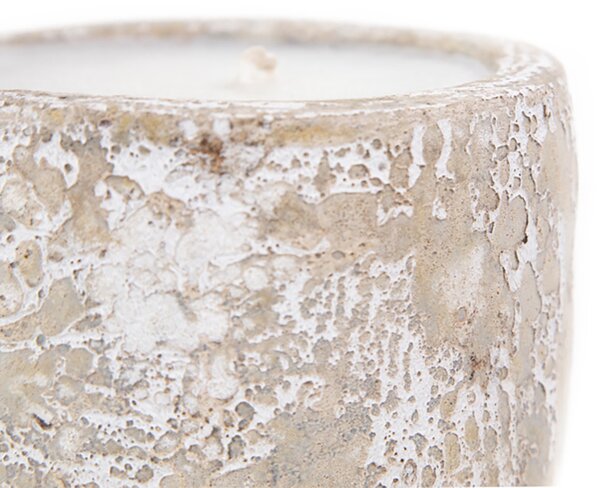 Κερί (Φ15x14) Soulworks Mingi White Large 0630063