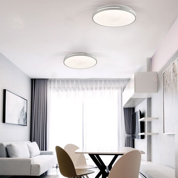 Φωτιστικό Πλαφονιέρα LED Viokef Alexia White 4287700
