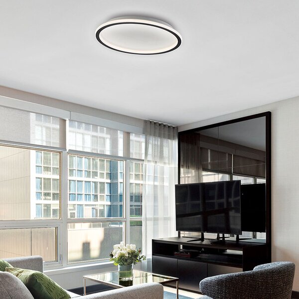 Φωτιστικό Πλαφονιέρα LED Viokef Arla Black 4266501