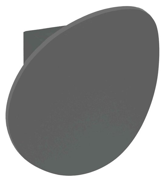 Απλίκα Τοίχου LED Viokef Corto Anthracite 4285301