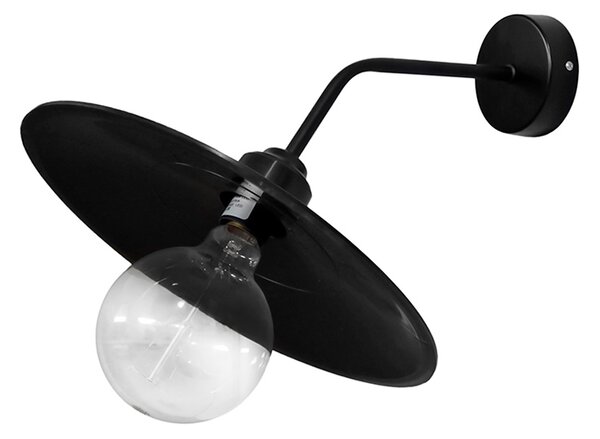 Απλίκα Τοίχου Heronia Petra 31-0978 Black