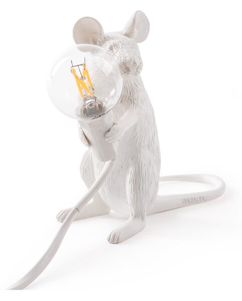 Seletti - Mouse Lamp Mac Sitting Επιτραπέζιο φωτιστικό Seletti