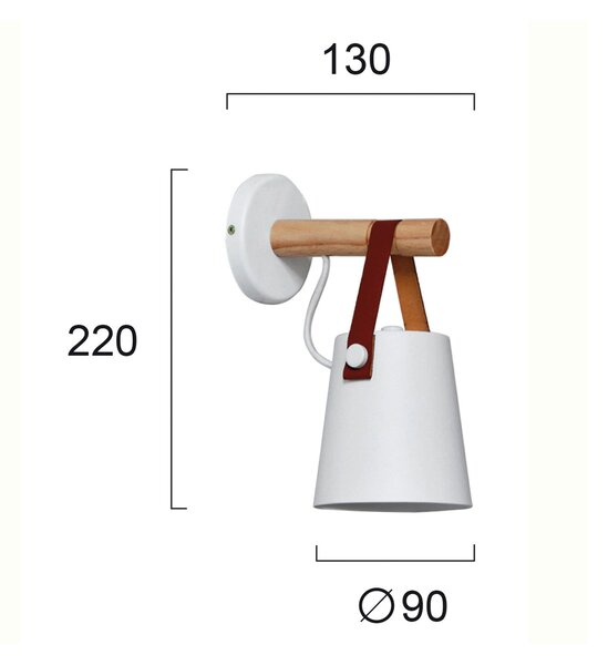 Απλίκα Τοίχου Viokef Vetra 4231600