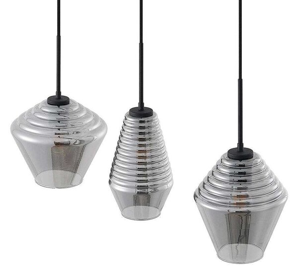 Lindby - Ekkis 3 Pendant Smoke Lindby