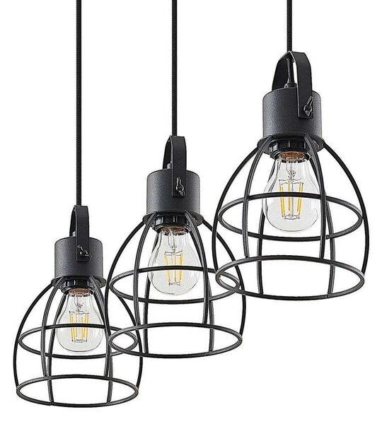 Lindby - Flintos 3 Pendant Black Lindby