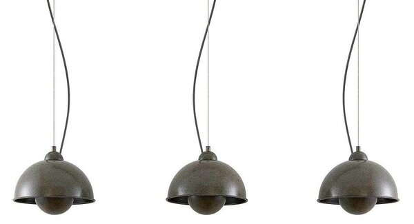 Lindby - Gretja 3 Pendant Dark Grey Lindby