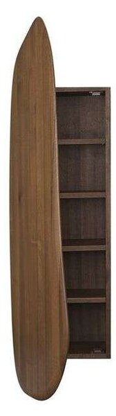 Ferm LIVING - Feve Wall Cabinet Walnut ferm LIVING