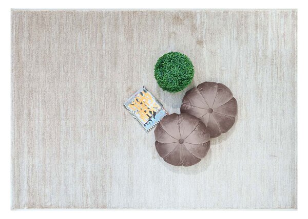 Χαλί (133x190) Ezzo Seta E086AH9 Beige