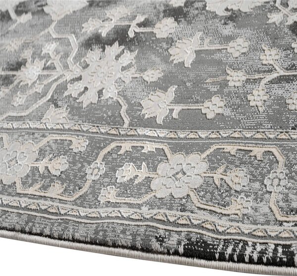 Χαλί (160x230) Polcarpet Quadro 470 Grey D. Grey