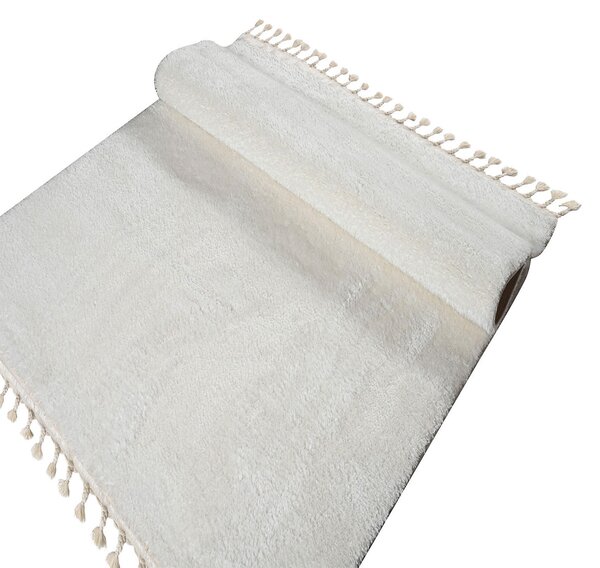 Χαλί (160x230) Polcarpet Silky Shaggy White