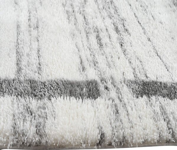 Χαλί (200x280) Polcarpet Silky Shaggy 799 Cream Grey