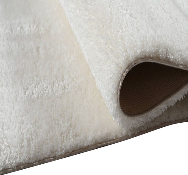 Χαλί (160x230) Polcarpet Silky Shaggy White