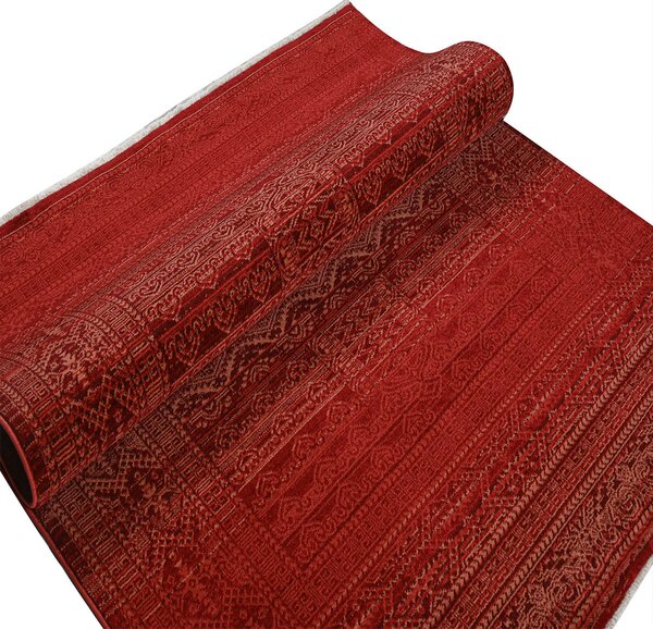 Χαλί (170x235) Polcarpet Kazak Oriental 727 Bordo Rose