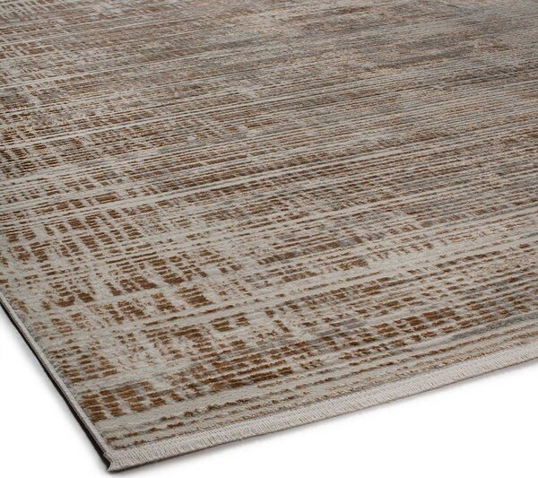 Χαλί (133x190) Βιοκαρπέτ Savoir HL/01A Grey L Brown