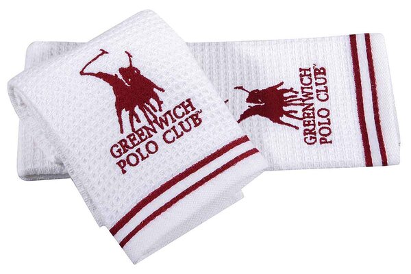 Ποτηρόπανα Πικέ (Σετ 2τμχ) Greenwich Polo Club Essential 2805
