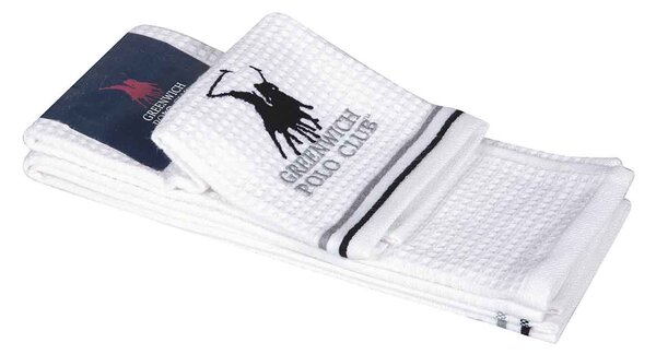 Ποτηρόπανα Πικέ (Σετ 2τμχ) Greenwich Polo Club Essential 2804