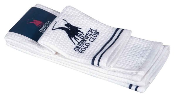 Ποτηρόπανα Πικέ (Σετ 2τμχ) Greenwich Polo Club Essential 2806