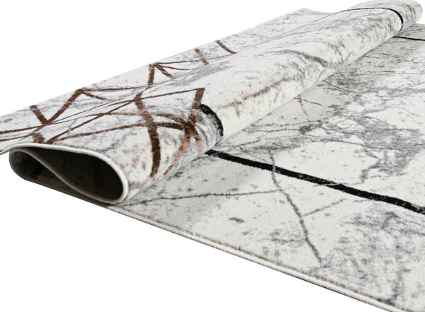 Χαλί (133x190) Polcarpet Estia 3748 Grey/White