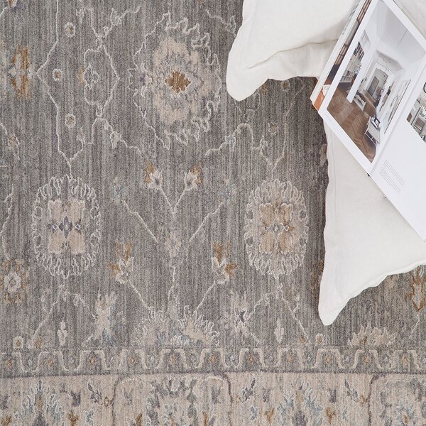 Χαλί (160x230) Royal Carpet Tabriz 662 D.Grey