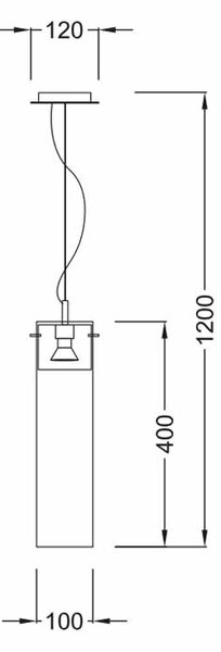 Φωτιστικό Οροφής Μονόφωτο Aca Pothos V110TR Wood