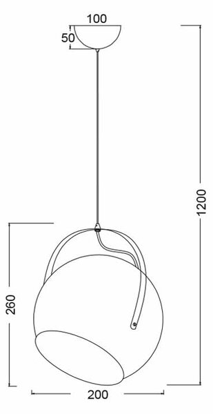 Φωτιστικό Οροφής Μονόφωτο Aca Akanes OD8067CG Copper