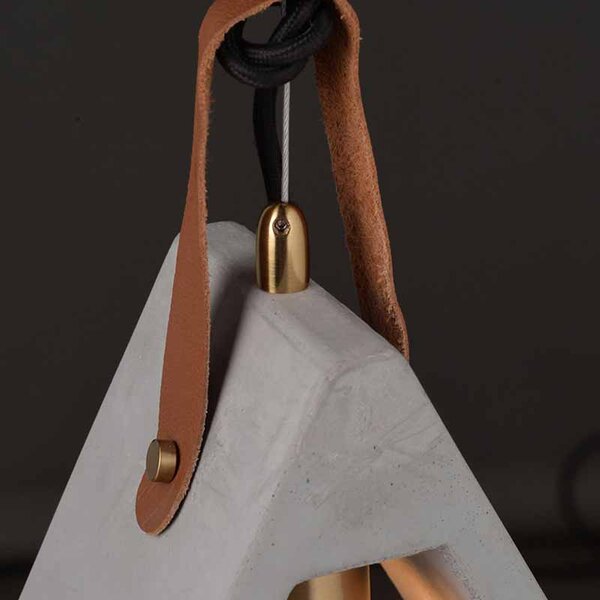 Φωτιστικό Οροφής Μονόφωτο Aca Alfa DCR171191P Bronze/Grey