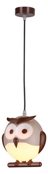 Παιδικό Φωτιστικό Οροφής Μονόφωτο Aca Kokka ZN160201PBR Brown