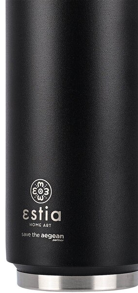 Ποτήρι Θερμός 500ml Estia Save The Aegean Midnight Black 01-7843