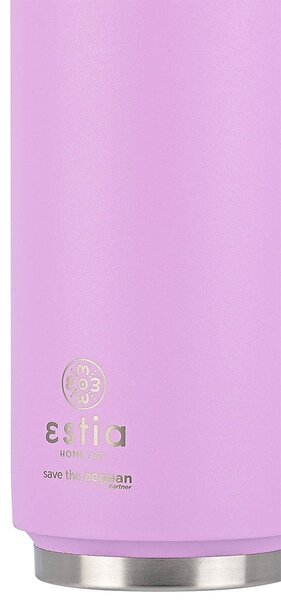 Ποτήρι Θερμός 500ml Estia Save The Aegean Lavender Purple 01-8581