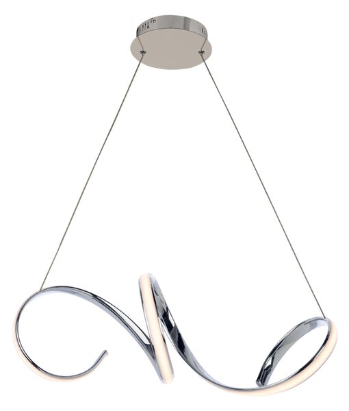 Φωτιστικό Οροφής LED Aca Cleo HM91LEDP64CH Chrome