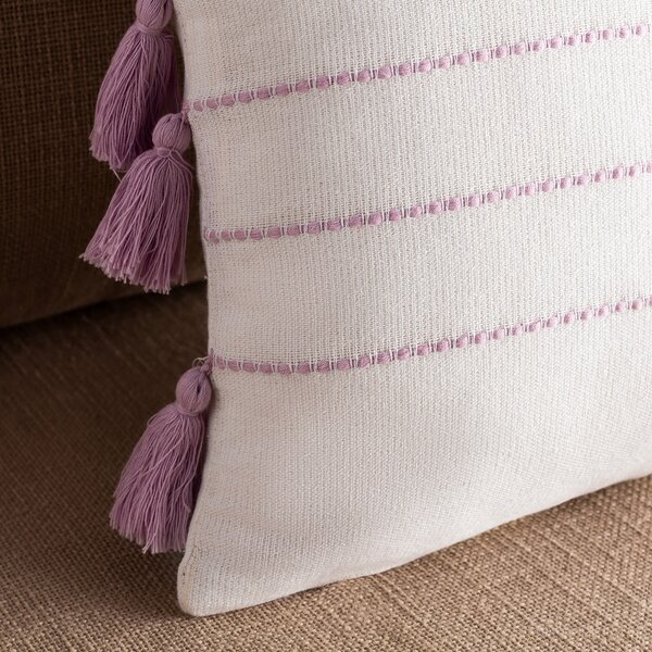Διακοσμητική Μαξιλαροθήκη (43x43) Gofis Home Maira Lilac 540/20